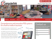 Tablet Screenshot of computerlink.com.au